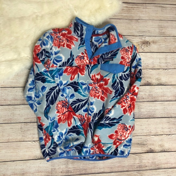 Patagonia Sweaters - Patagonia Synchilla Floral Pattern